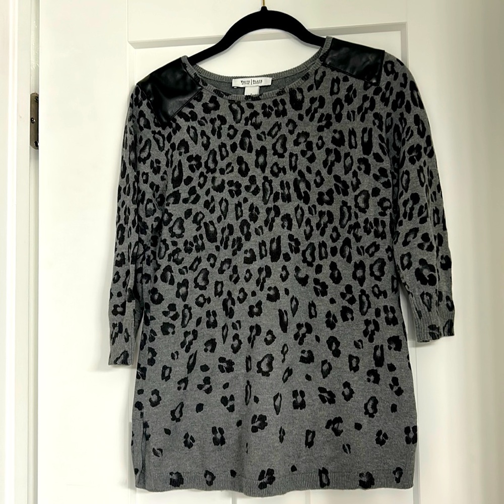 Animal print tunic